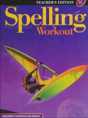 Spelling Workout Level H Teacher